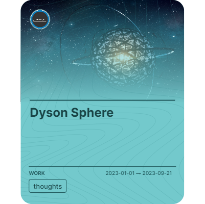 Dyson Sphere