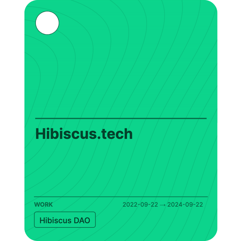 Hibiscus.tech