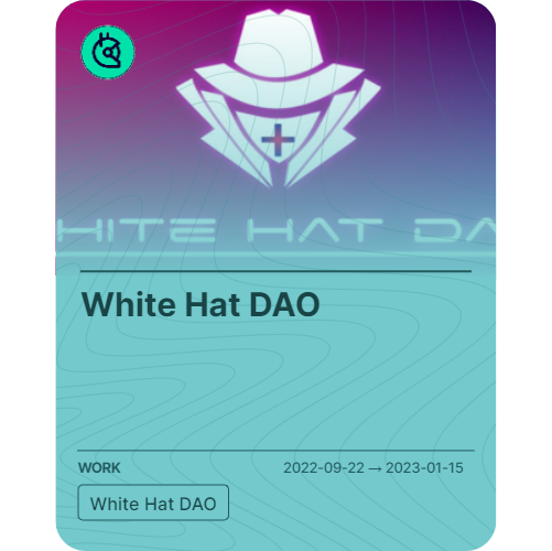 White Hat DAO