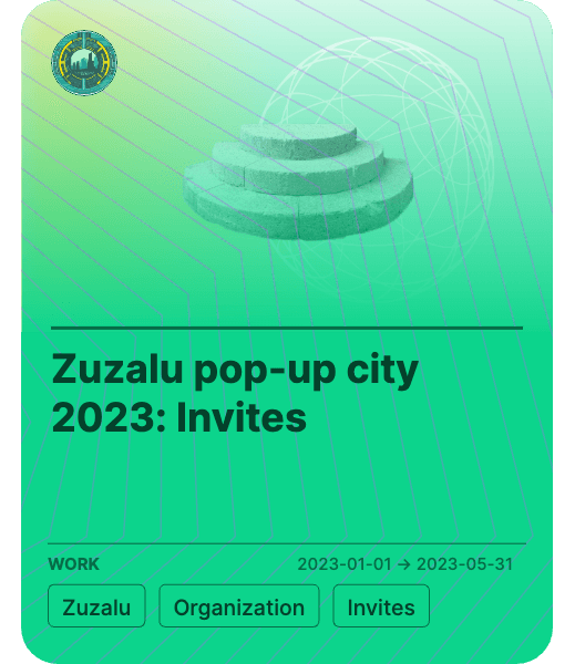 Zuzalu pop-up city 2023: Invites