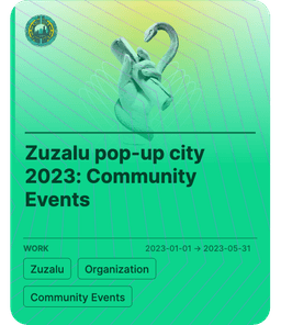 Zuzalu pop-up city 2023: Community Events