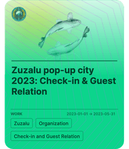 Zuzalu pop-up city 2023: Check-in & Guest Relation