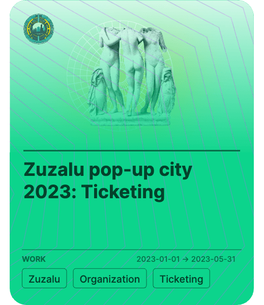 Zuzalu pop-up city 2023: Ticketing