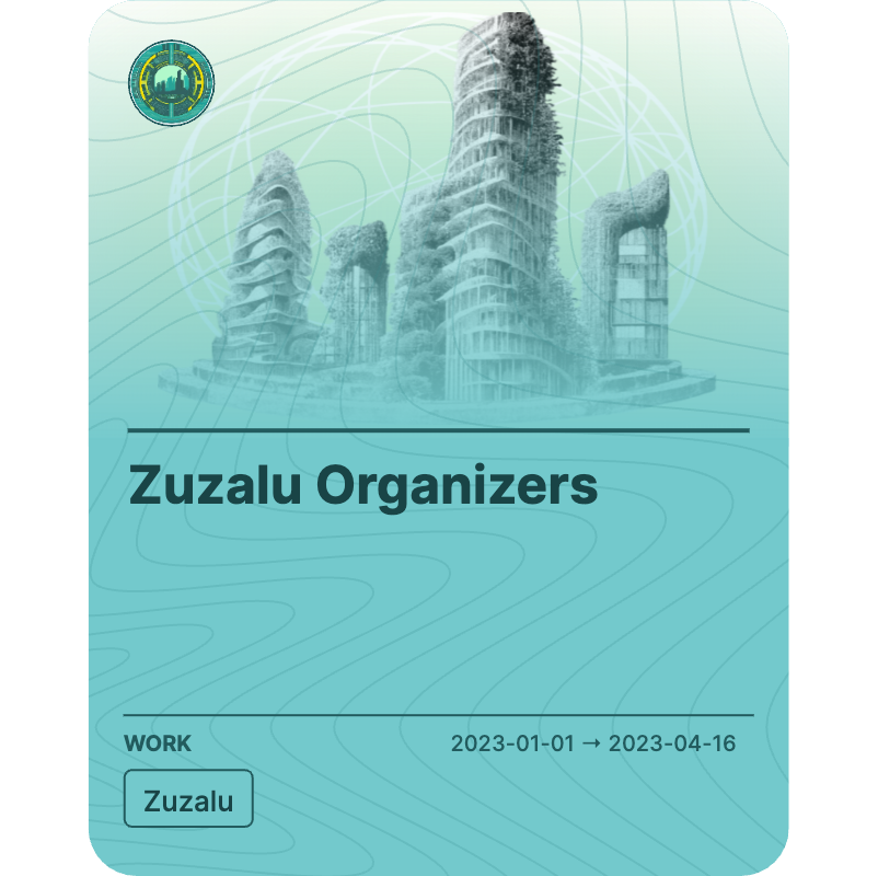 Zuzalu Organizers