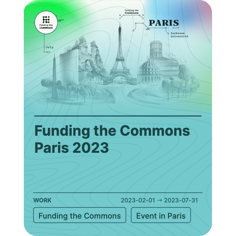 Funding the Commons Paris 2023