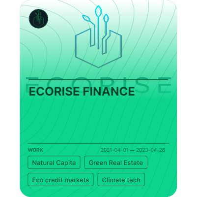 ECORISE FINANCE