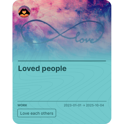 Loved people