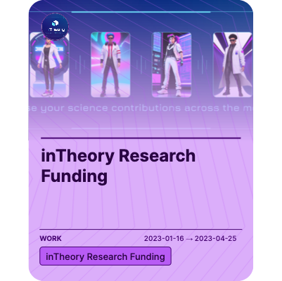 inTheory Research Funding