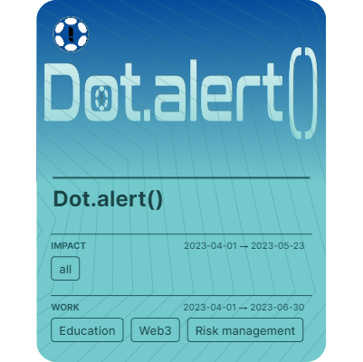 Dot.alert()