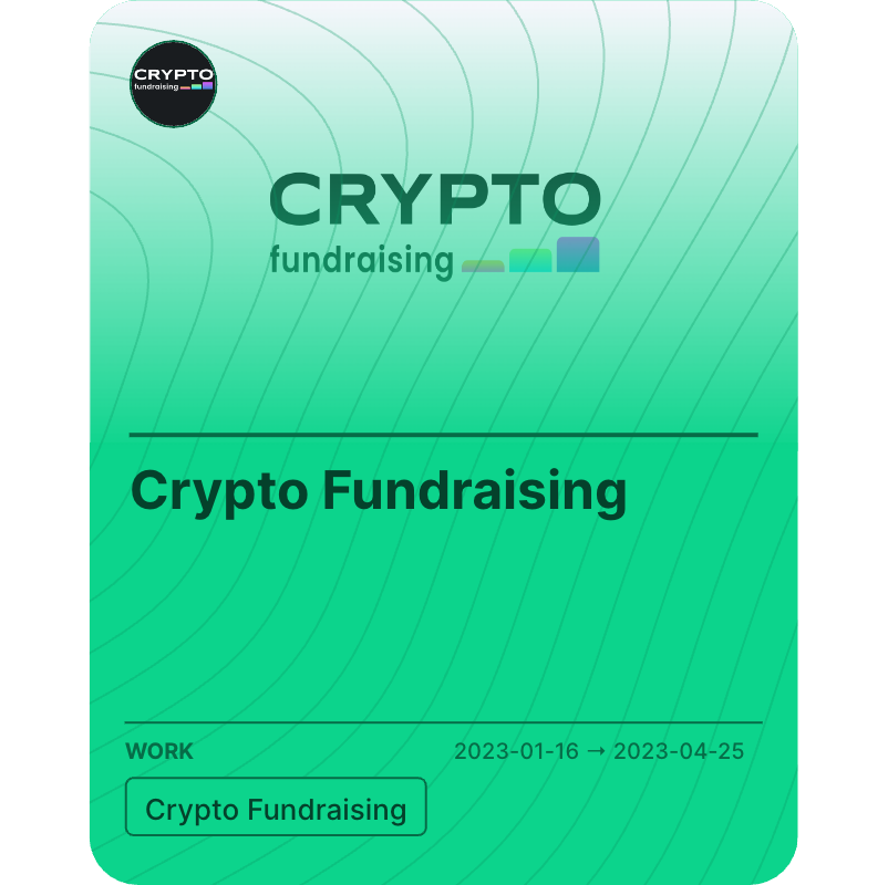 Crypto Fundraising