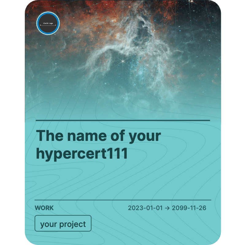 The name of your hypercert111