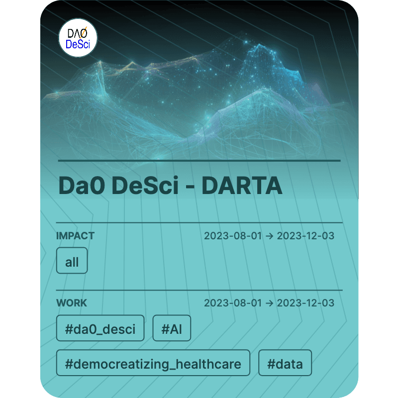 Da0 DeSci - DARTA