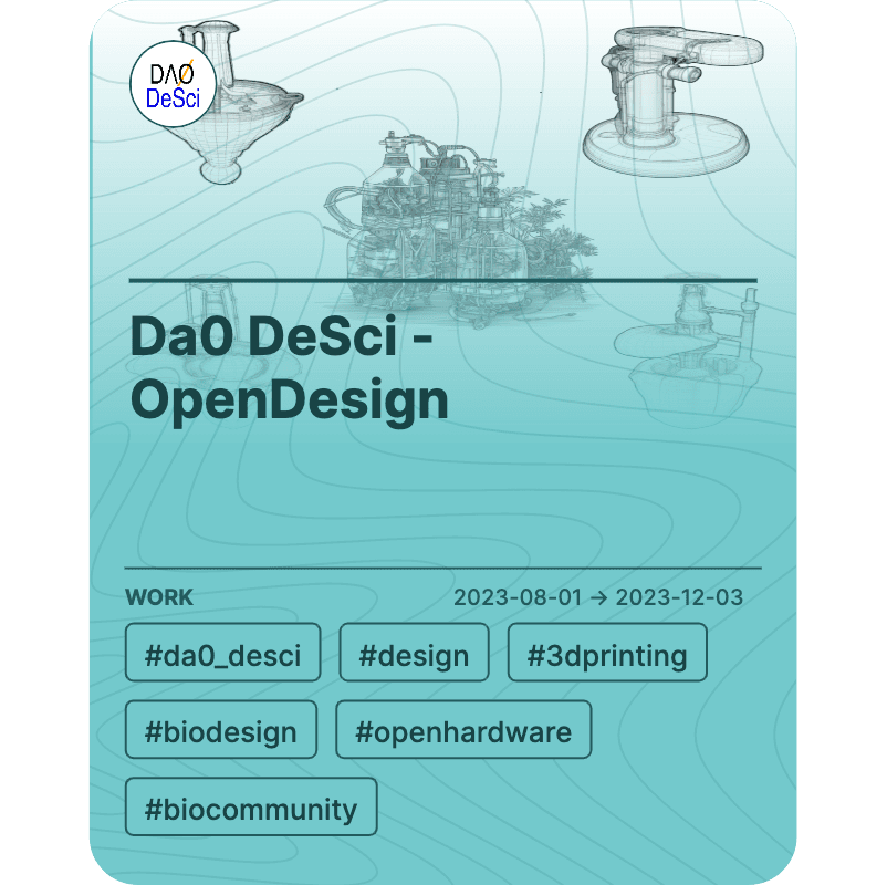 Da0 DeSci - OpenDesign