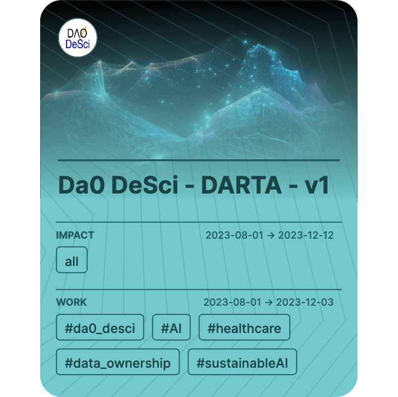 Da0 DeSci - DARTA - v1