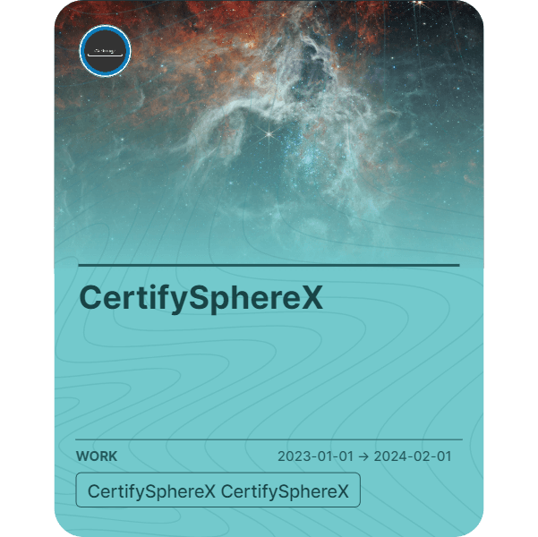 CertifySphereX