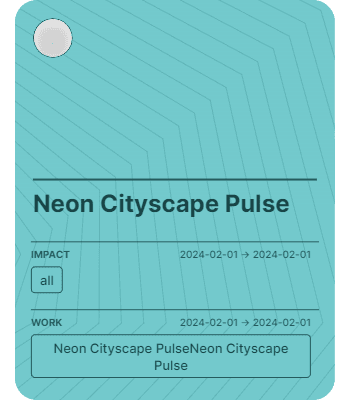 Neon Cityscape Pulse