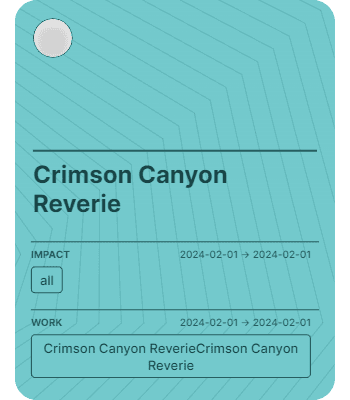 Crimson Canyon Reverie