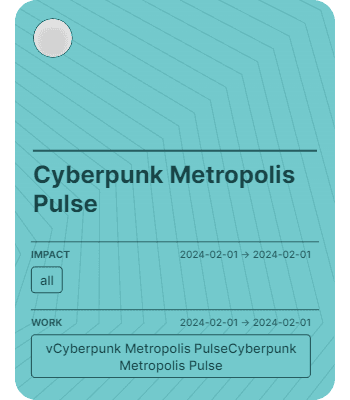 Cyberpunk Metropolis Pulse