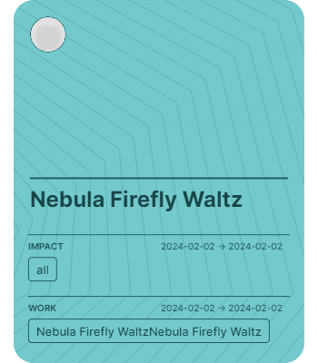 Nebula Firefly Waltz