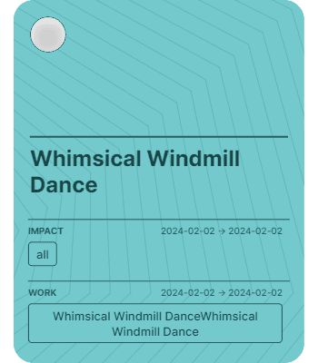 Whimsical Windmill Dance