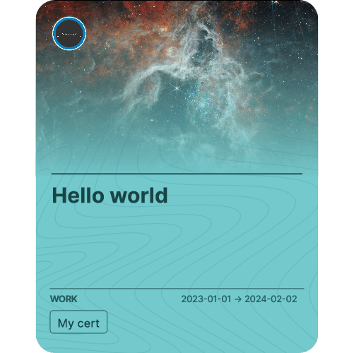 Hello world