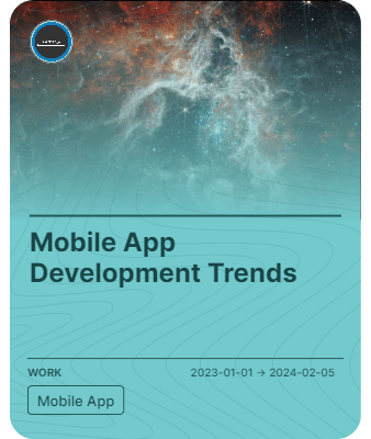 Mobile App Development Trends