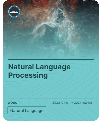 Natural Language Processing