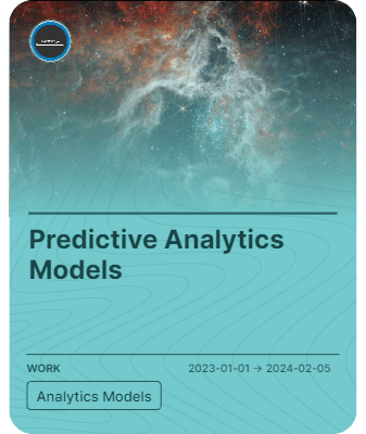 Predictive Analytics Models