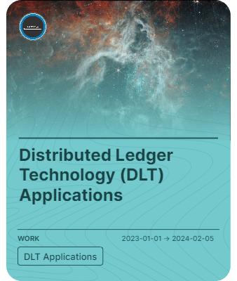 Distributed Ledger Technology (DLT) Applications