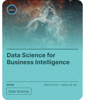 Data Science for Business Intelligence