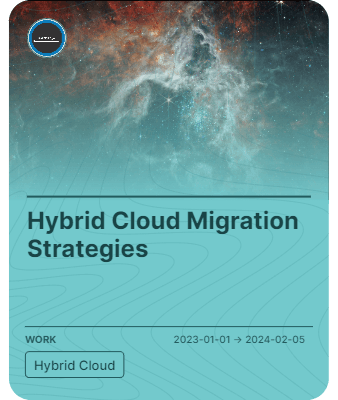 Hybrid Cloud Migration Strategies