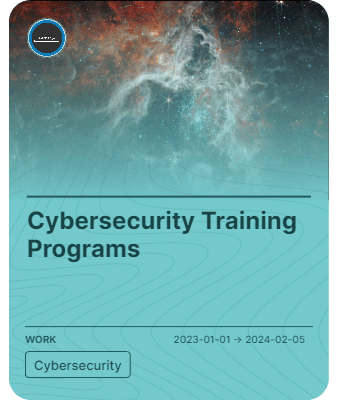 Cybersecurity Training Programs