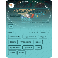 MesoReef DAO at ETH Denver 🌊🐚🦑✨