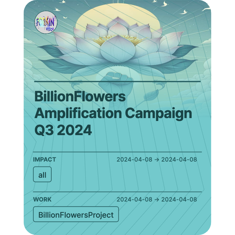 BillionFlowers Amplification Campaign Q3 2024