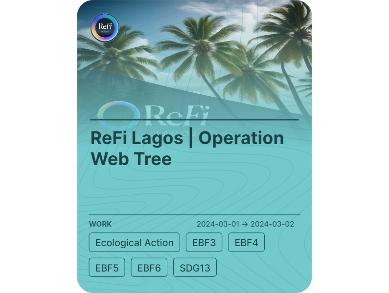 ReFi Lagos | Operation Web Tree 