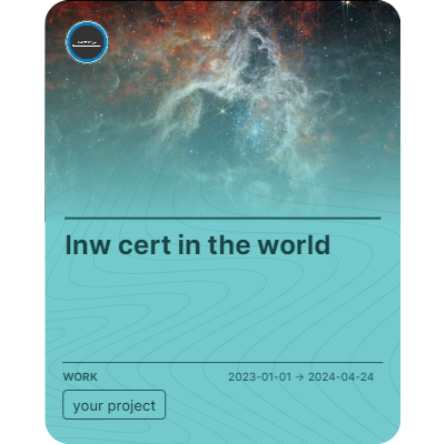 lnw cert in the world