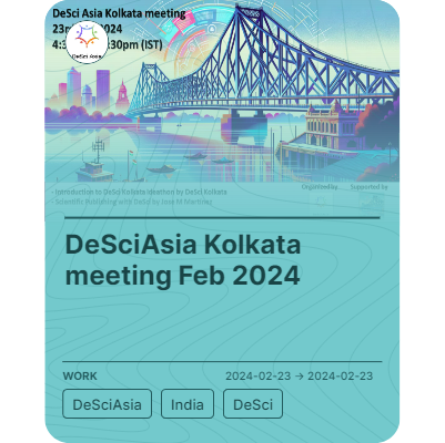 DeSciAsia Kolkata meeting Feb 2024