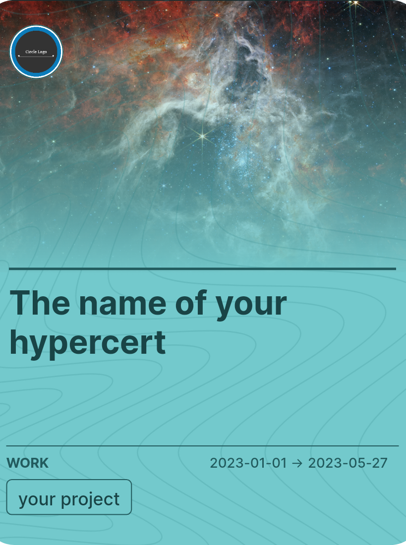 The name of your hypercert