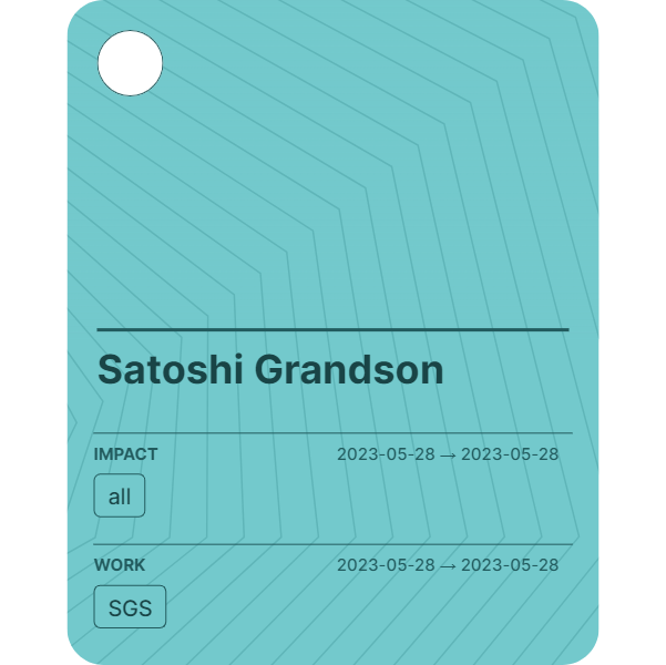 Satoshi Grandson