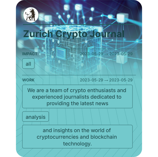 Zurich Crypto Journal