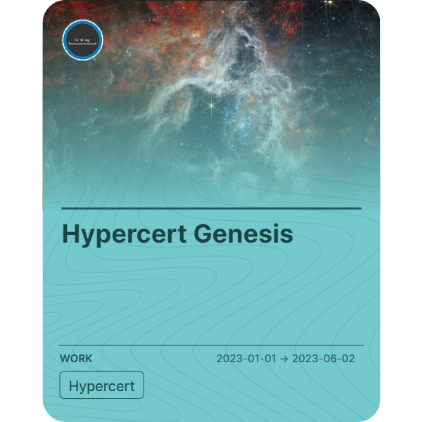 Hypercert Genesis