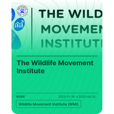 The Wildlife Movement Institute