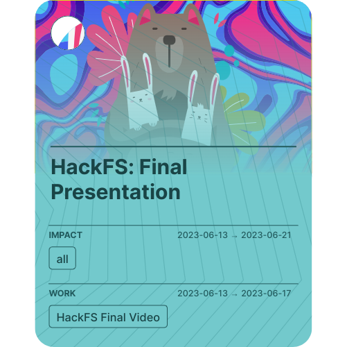 HackFS: Final Presentation