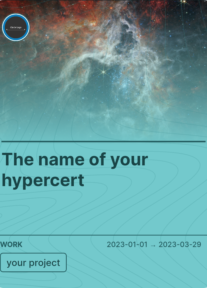 The name of your hypercert