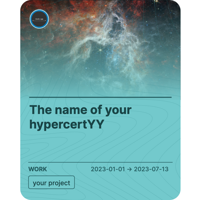 The name of your hypercertYY