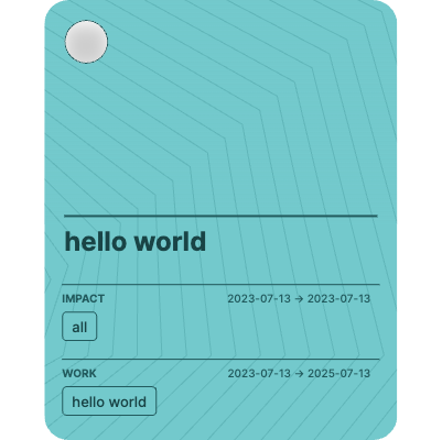 hello world