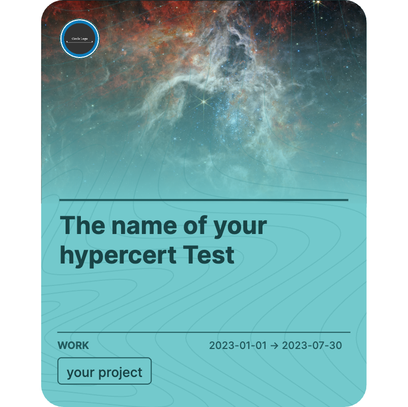 The name of your hypercert Test