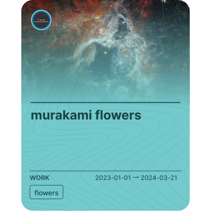 murakami flowers