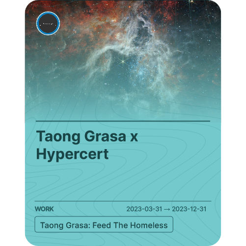 Taong Grasa x Hypercert