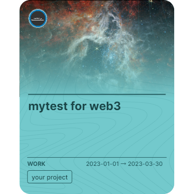 mytest for web3